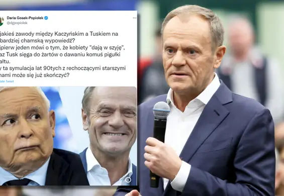 Donald Tusk żartuje z pigułki gwałtu. "Dziaderski pokaz ignorancji i dowód braku wrażliwości"