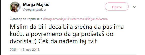OduÅ¡evljeni TviteraÅ¡i savetuju novu vlasnicu da povremeno obraduje Å¡kolarce