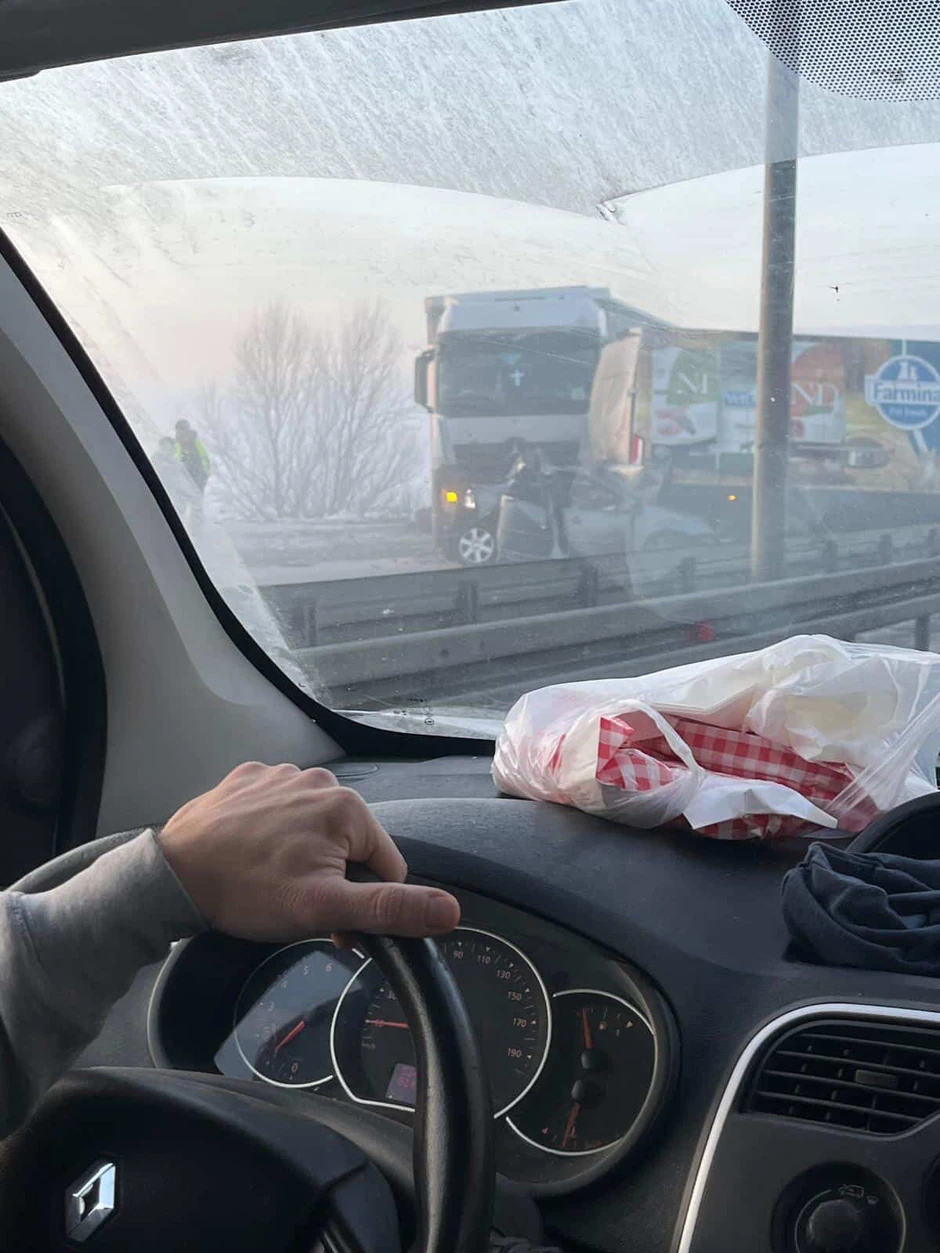 Stravičan sudar na Pupinovom mostu