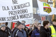 strajk, protest, górnicy, duda