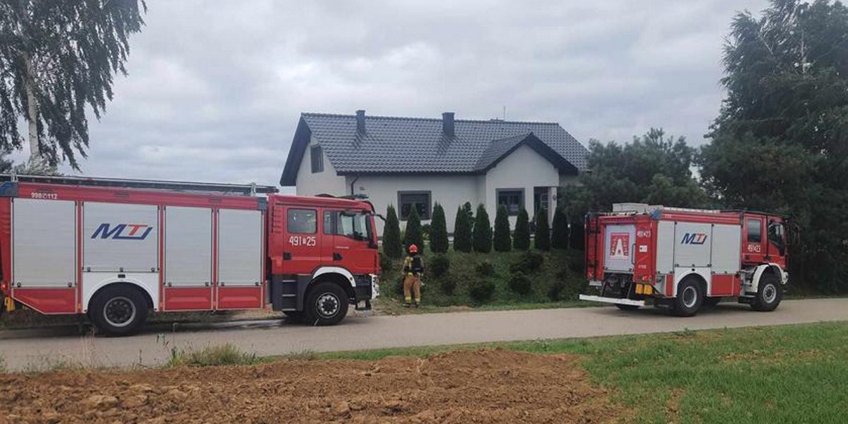 Horror w Pokrzywnicy. Ranna kobieta w ciąży i dwójka dzieci.