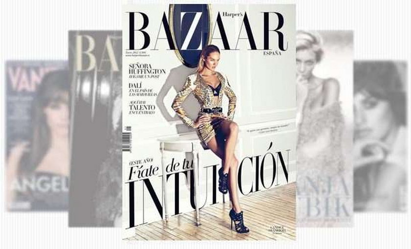 Candice Swanepoel Harpers Bazaar 2012