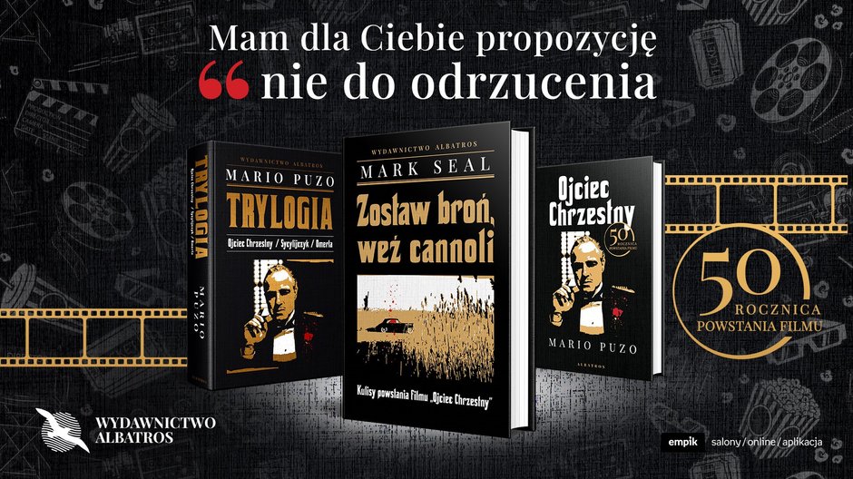 Mark Seal "Zostaw broń, weź cannoli. Kulisy powstania filmu Ojciec Chrzestny"