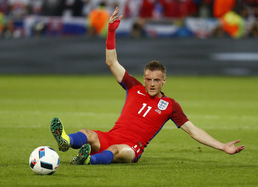 Jamie Vardy najczęściej obrażanym zawodnikiem na Euro 2016 we Francji