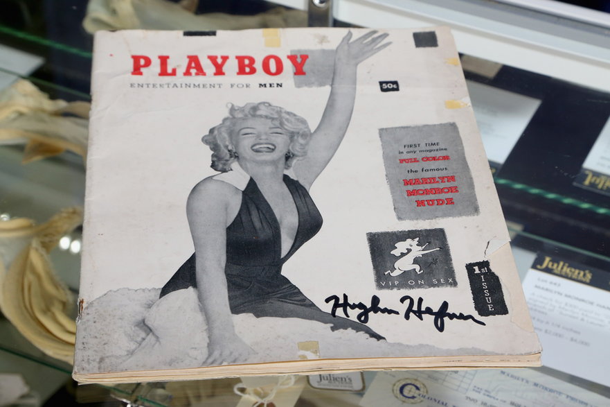 Marilyn Monroe na okładce "Playboya"