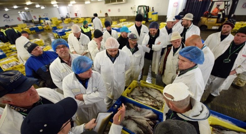 According to government figures, British vessels caught 708,000 tonnes of fish in 2015, worth £775 million ($1 billion, 894 million euros)