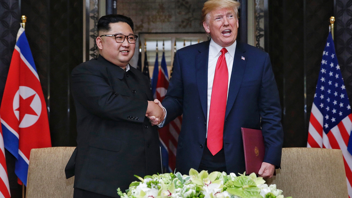 Donald Trump zapowiedział spotkanie z Kim Dzong Unem
