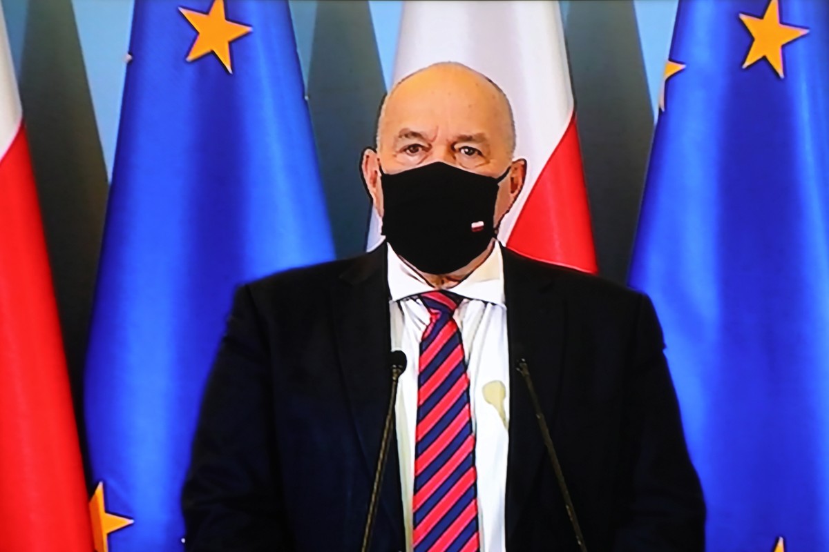 Minister finansów, funduszy i polityki regionalnej Tadeusz Kościński