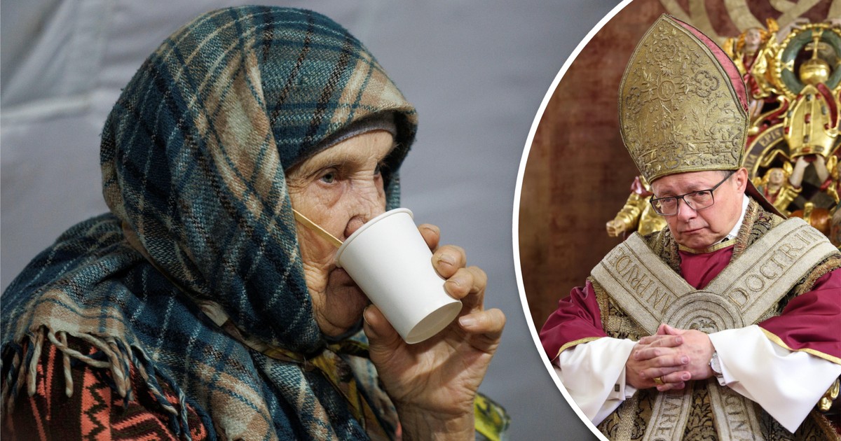 Gest polskiego kardynała. Cała taca pójdzie na ciepło dla Ukrainy