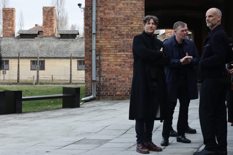 Jonathan Glazer w Muzeum Auschwitz`