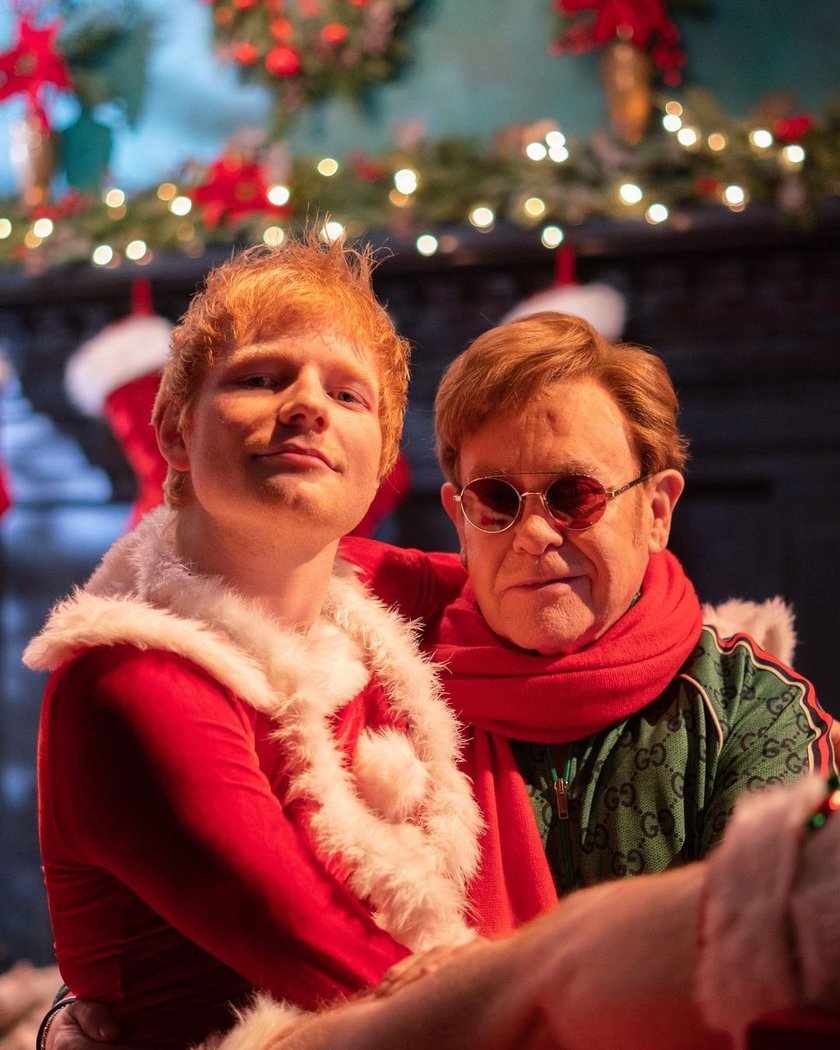 Ed Sheeran i Elton John nagrali razem świąteczną piosenkę