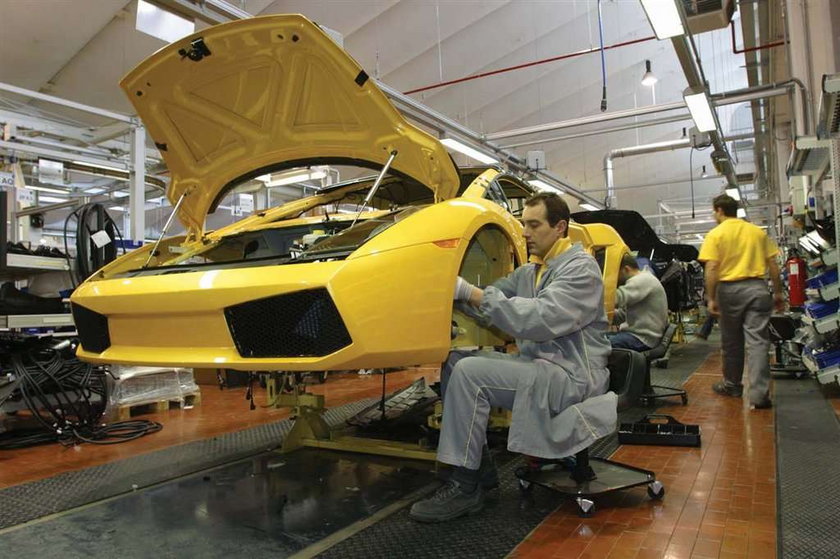 Wejdź do fabryki Lamborghini
