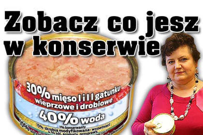 Zobacz co jesz w konserwach