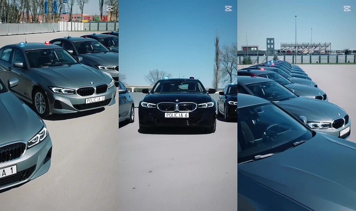 Nowe BMW serii 3 dla policji - to nieoznakowane radiowozy drogówki