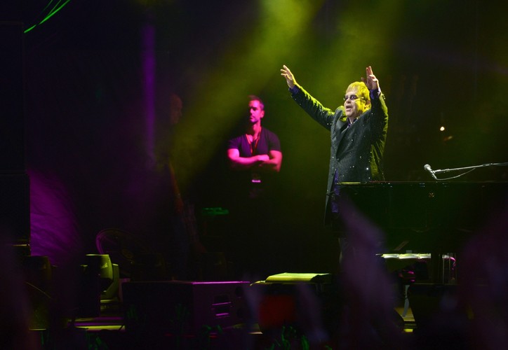Elton John na finał Euro 2012 w Kijowie