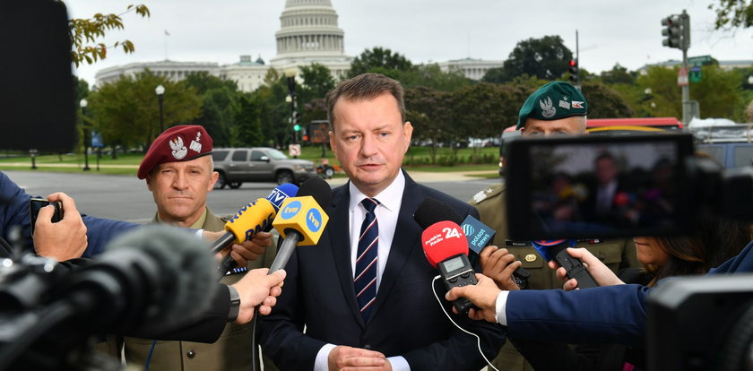 Błaszczak o strzałach na granicy. "Białoruskie prowokacje będą kontynuowane"