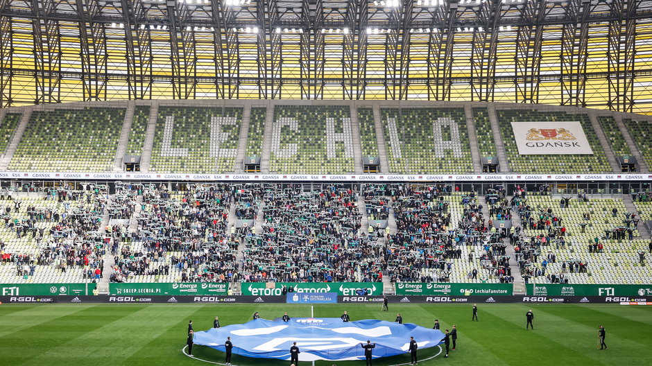 Pilka nozna. PKO Ekstraklasa. Lechia Gdansk - Rakow Czestochowa. 15.10.2022