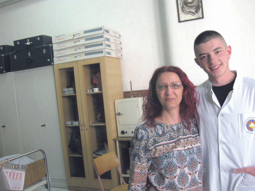 Sanja Ivković i Lazar Jović