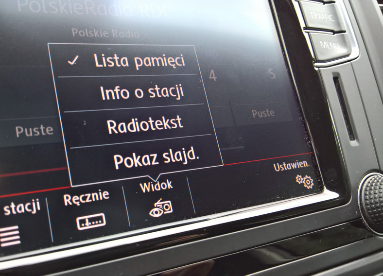 Opcje DAB - odbiornik Discover Media  Plus w VW Multivan