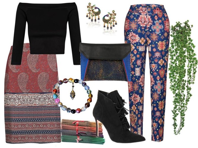 Egzotyczny sierpień. STYLIZACJE