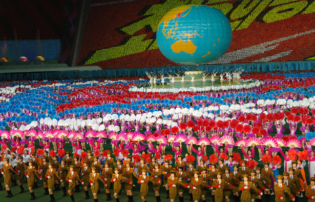 Słynne masowe pokazy gimnastyczne w Korei Pólnocnej wstrzymane po krytyce ze strony Kim Dzong Una