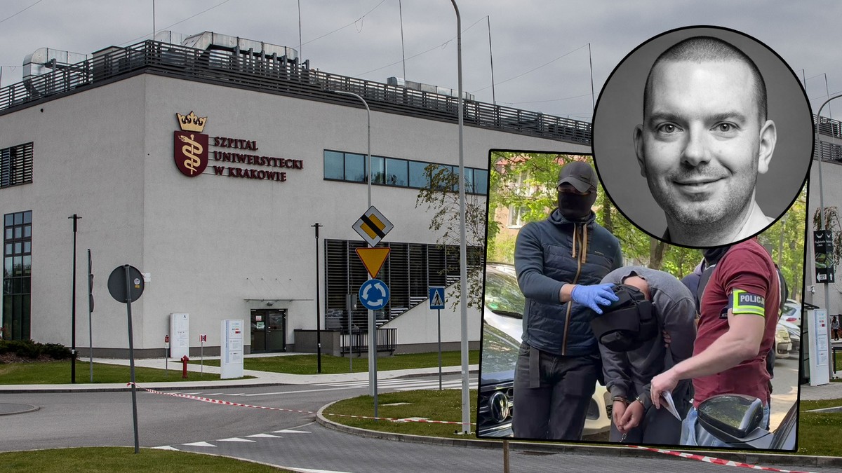 Ostatnie chwile przed tragedią w Szpitalu Uniwersyteckim."Siedział z nami w poczekalni"