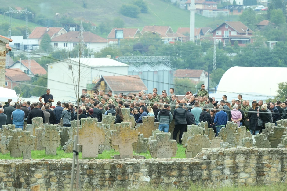 Sahrana stradalih u nesreći kod Ušća