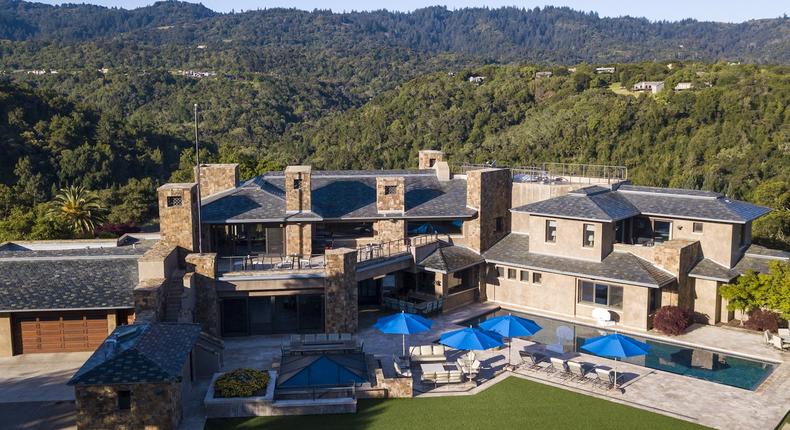 palo alto home scott mcNealy 100 million dollars sun microsystems 8