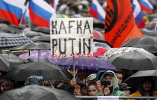 "Za wolność i sprawiedliwość". Około 60 tys. ludzi na demonstracji w Moskwie