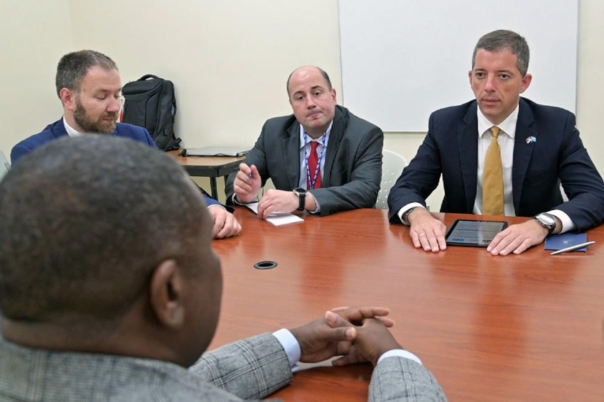 Marko Đurić sa šefom diplomatije Svete Lucije