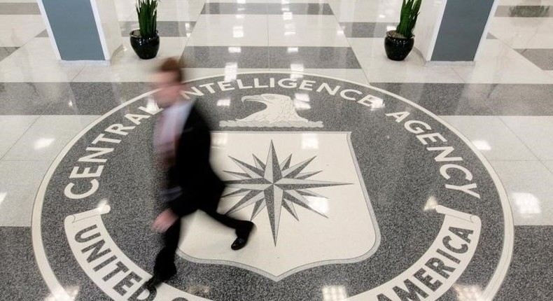 The lobby of the CIA Headquarters Building in Langley, Virginia, U.S. on August 14, 2008. REUTERS/Larry Downing/File Photo