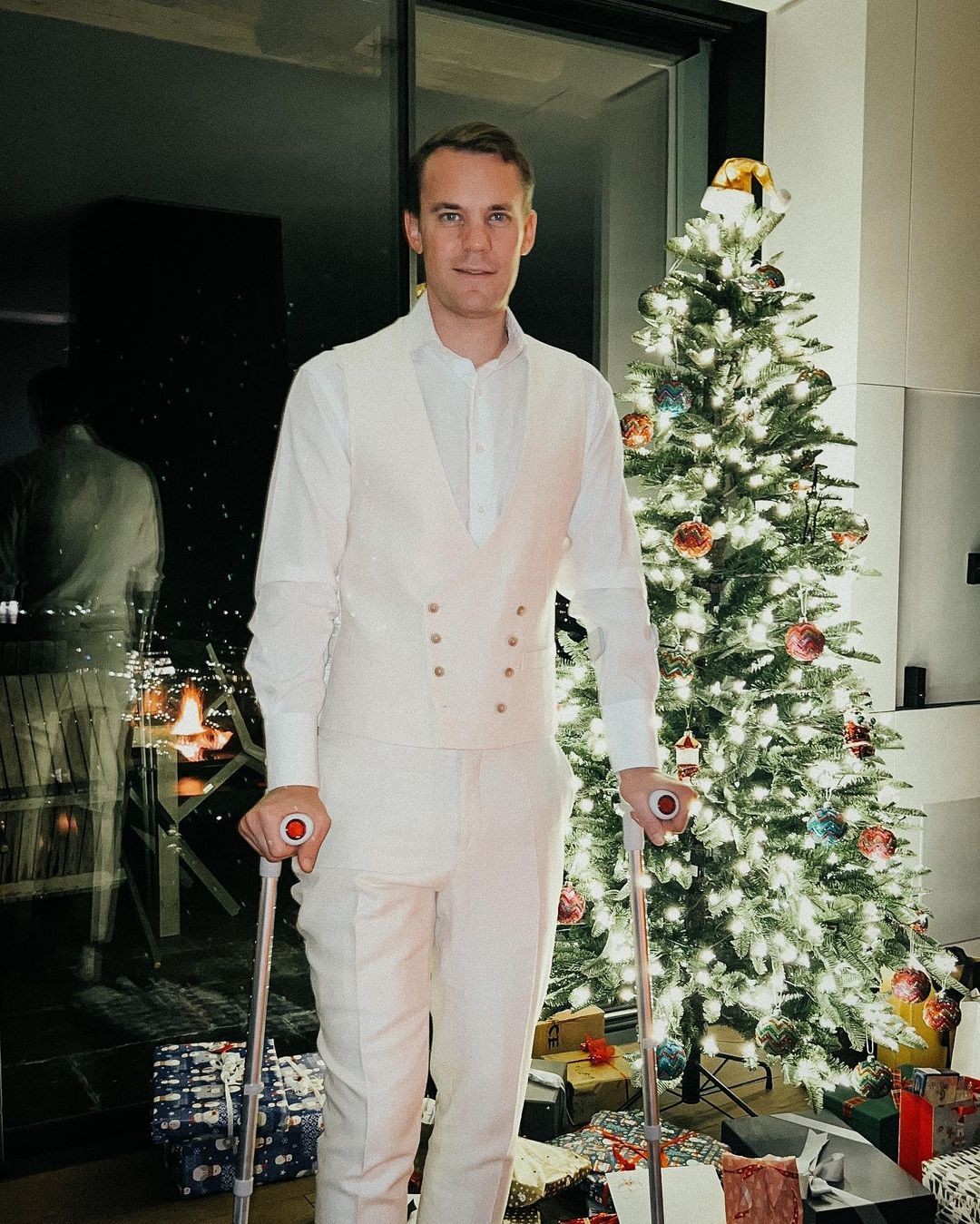 Nemecký futbalový brankár Manuel Neuer. 