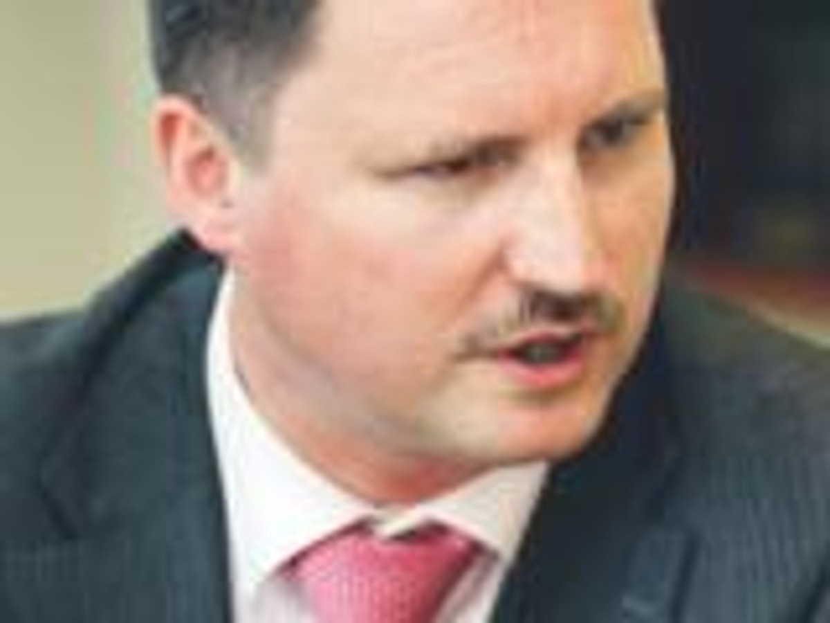 Adam H. Pustelnik, stanowisko prezesa zarządu TU Signal Iduna zajmuje od czerwca tego roku. Z wykształcenia doktor nauk ekonomicznych. Na rynku ubezpieczeniowym pracuje od 1992 roku. Fot. Marek Matusiak