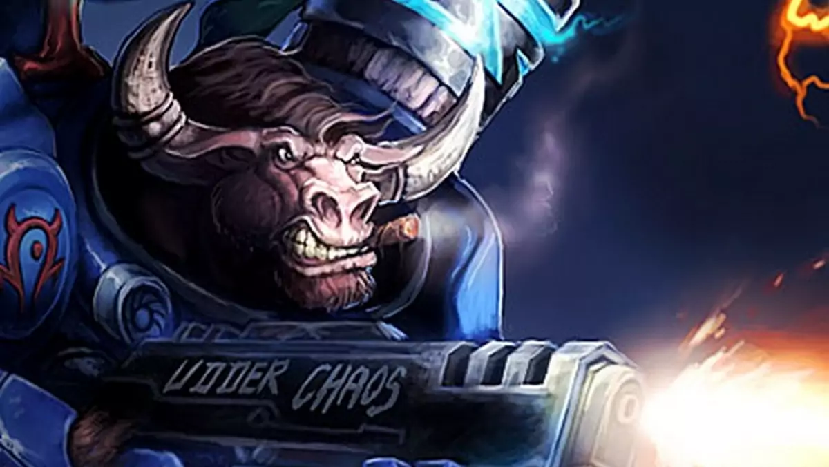 Tauren Space Marine w Starcraft II