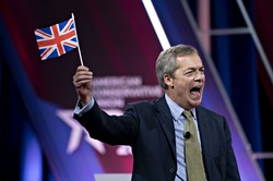 Nigel Farage nie lubi Władimira Putina, ale go podziwia. Oskarża NATO o "sprowokowanie" wojny