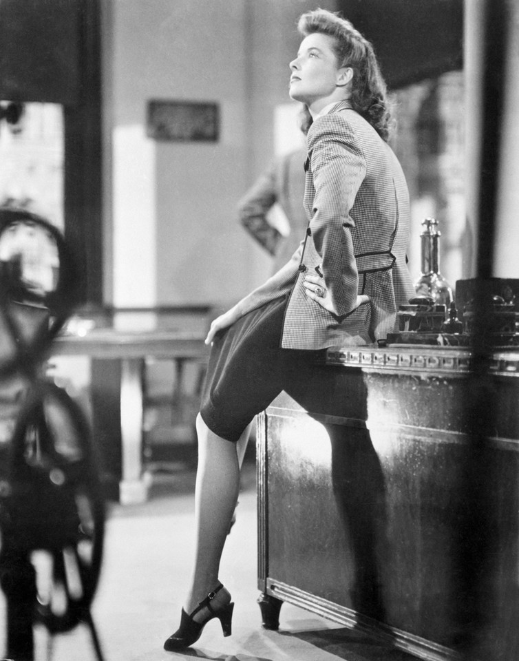 Katharine Hepburn, lata 40.