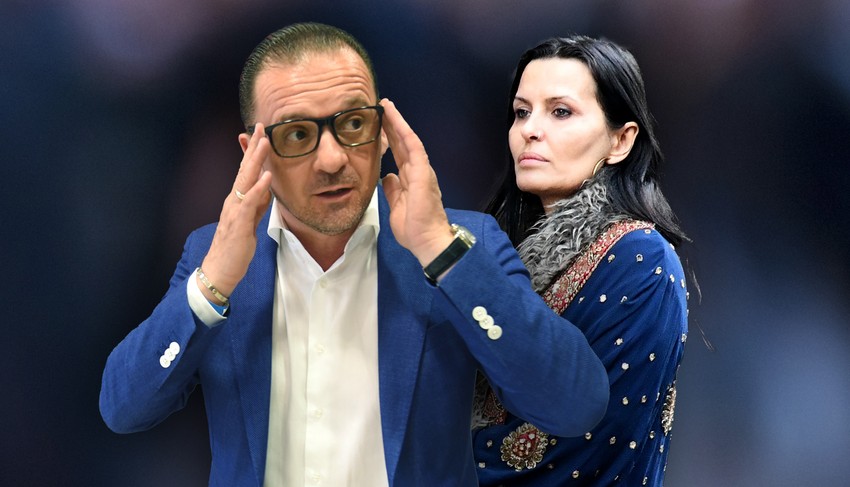 Peđa Mijatović i Elena Karić