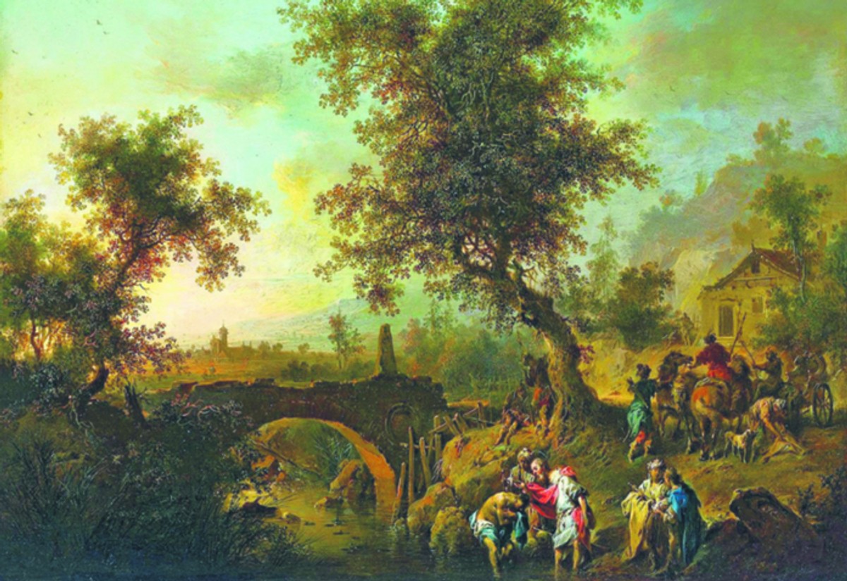 Johann Conrad Seekatz, „Św. Filip chrzci sługę królowej Kandaki”, odzyskany w lutym 2014 ., szacunkowa wartość 250 tys. zł