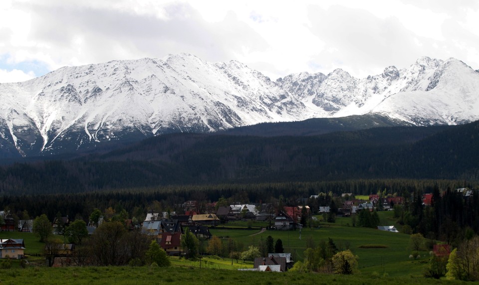 Śnieg w Tatrach