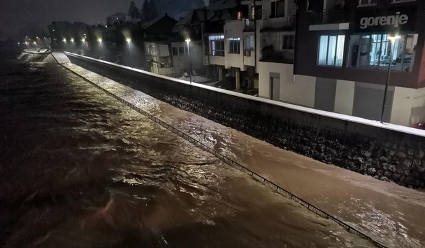 Uvedena vanredna odbrana od poplava na vodnoj jedinici "Lim - Prijepolje"
