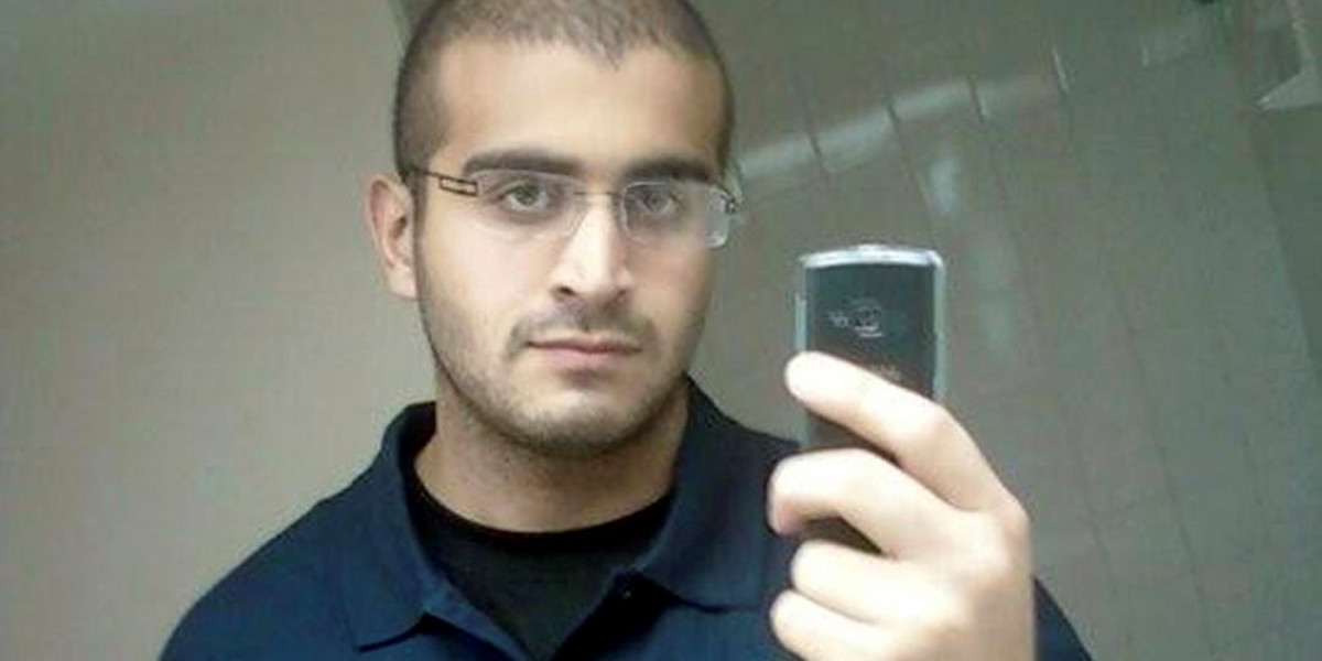 Undated photo from a social-media account of Omar Mateen.