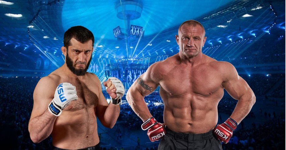 Mamed Chalidow i Mariusz Pudzianowski