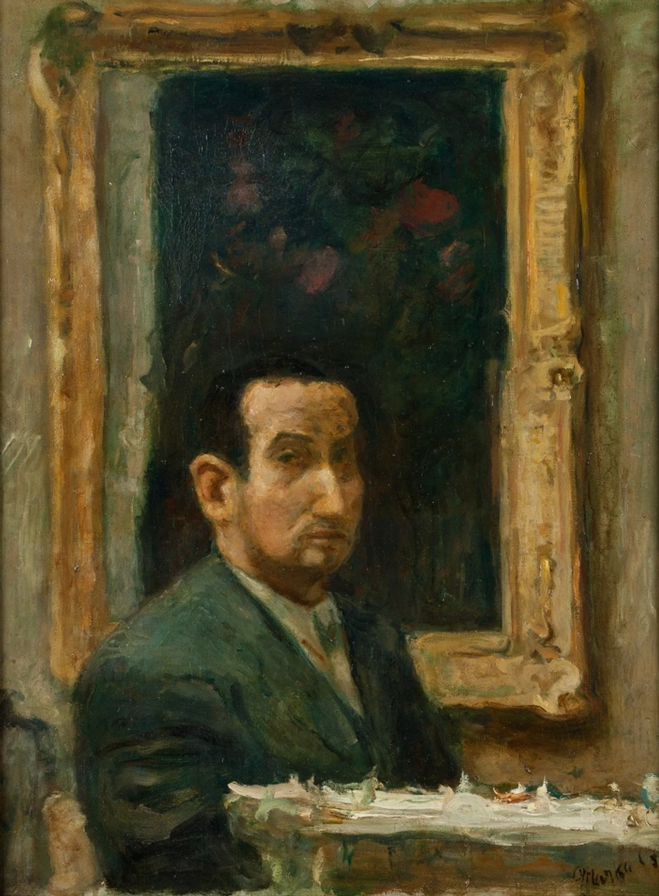 Autoportret, 1935, 64x50cm, NMBG
