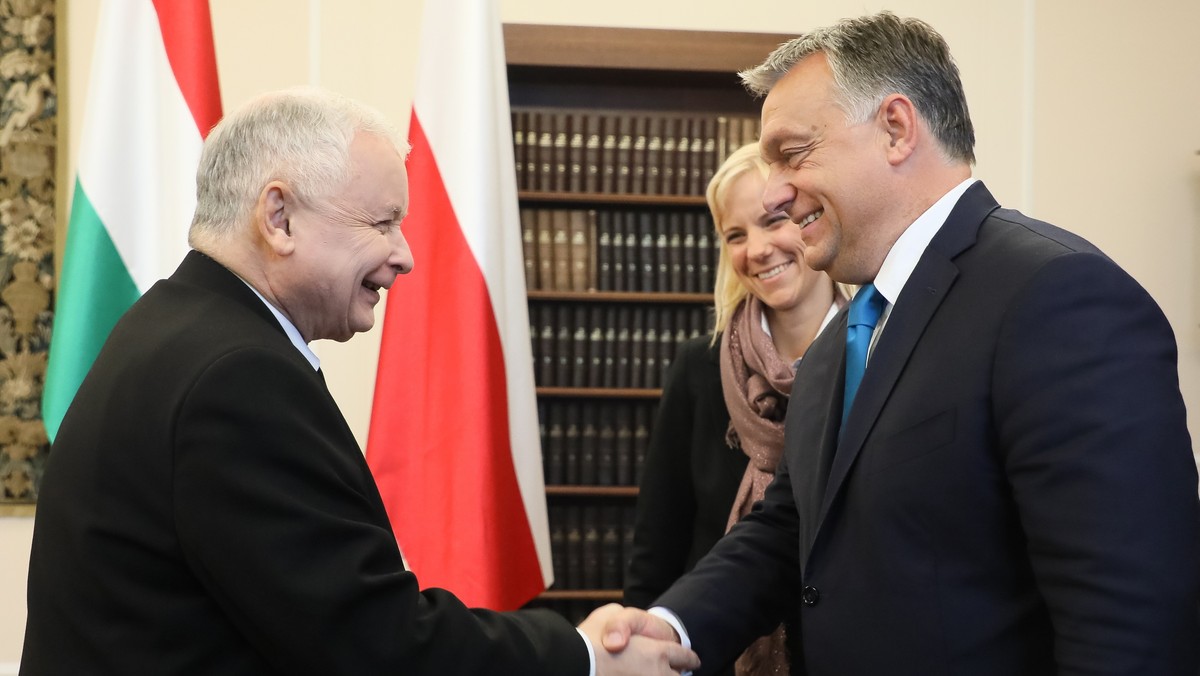 Jarosław Kaczyński i Viktor Orban