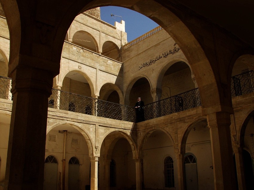 Manastir u kom su stacionirani hrišćani