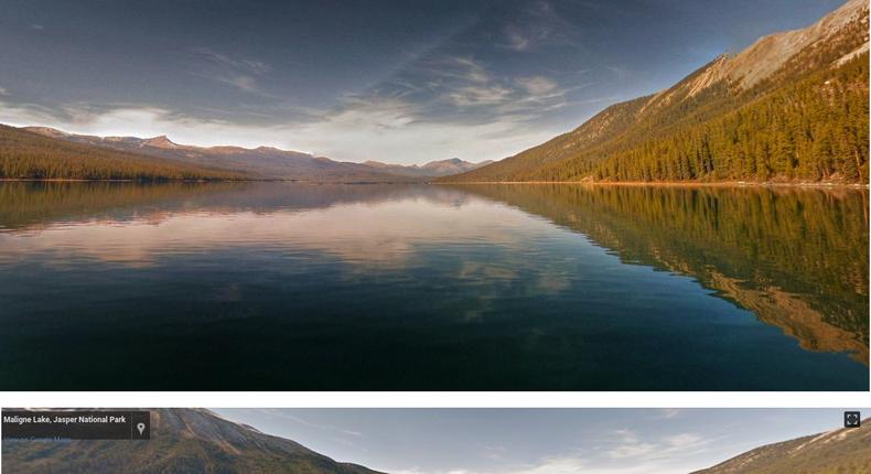 Google's newest AI experiments turns Street View imagery from Google Maps into stunning landscape photographs.