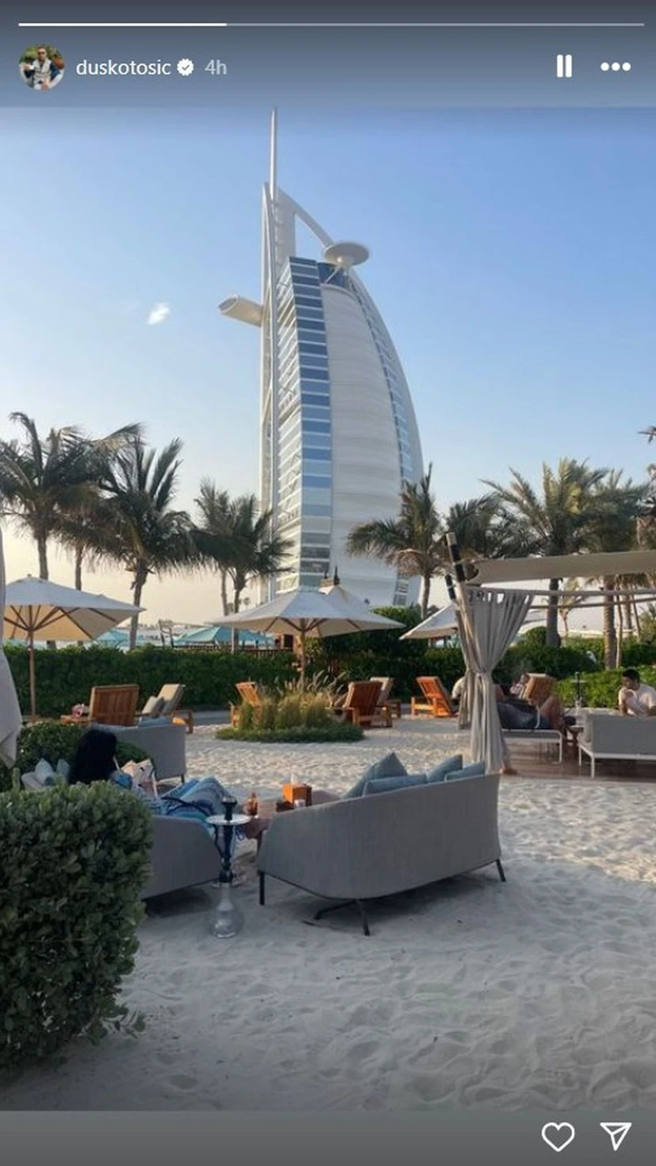 Duško Tošić objava