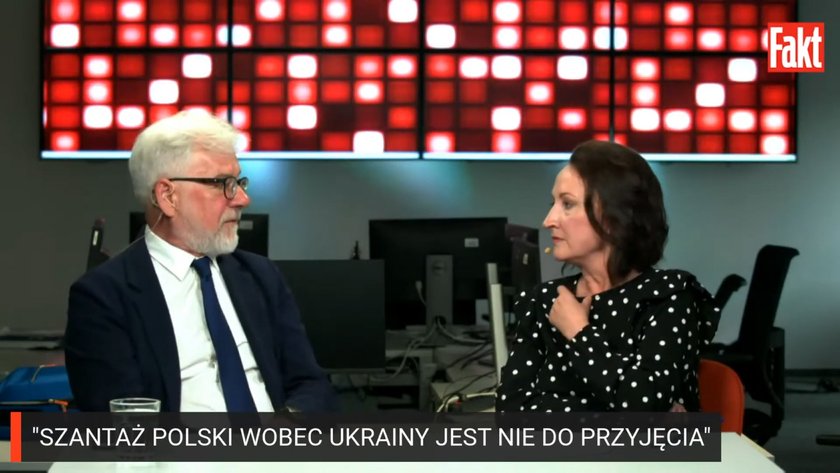 Jacek Czaputowicz w programie Fakt Live