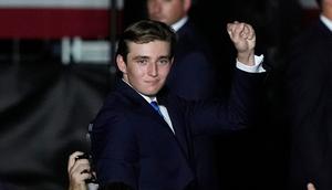 Former President Donald Trump confirmed that his youngest son, Barron, will attend New York University.AP Photo/Marta Lavandier