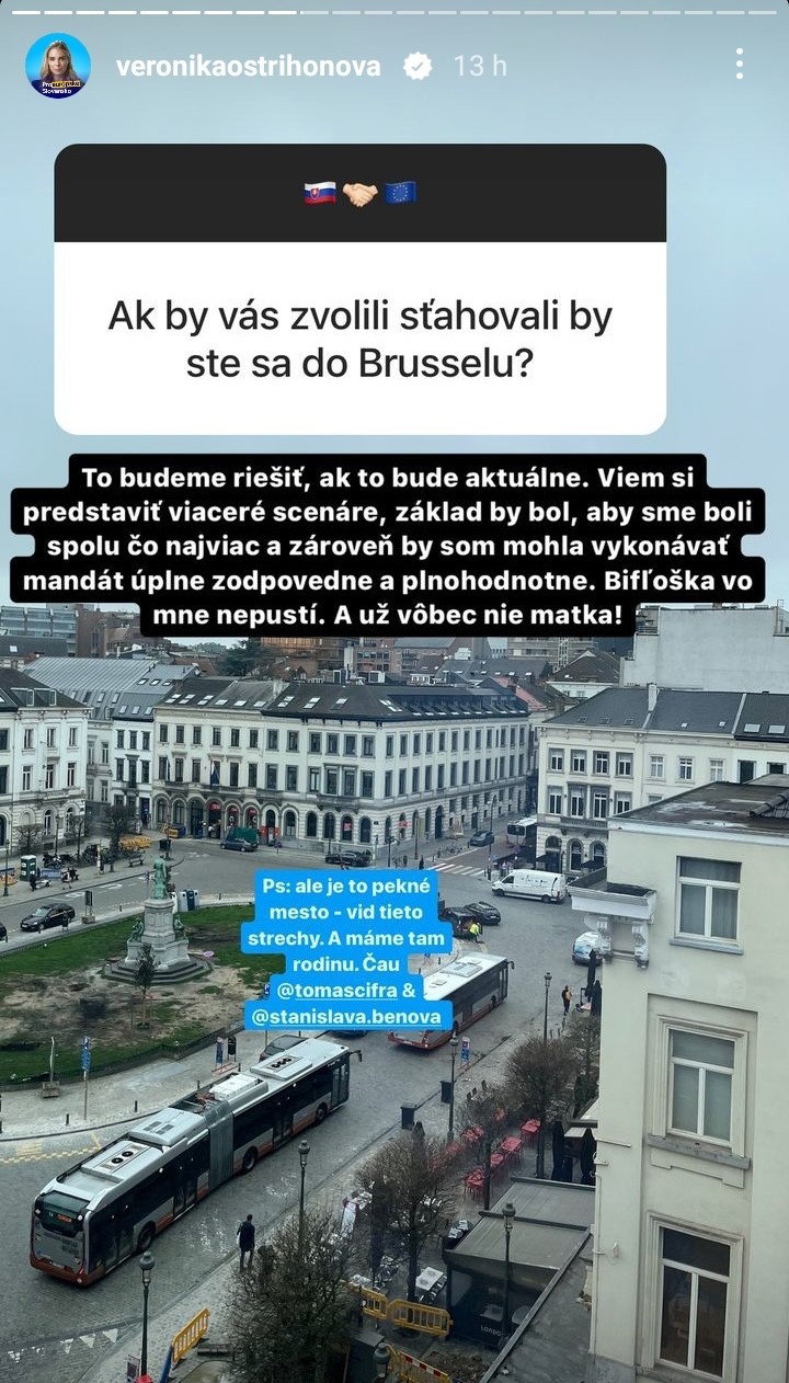 Veronika Cifrová Ostrihoňová hovorila pred voľbami o sťahovaní.